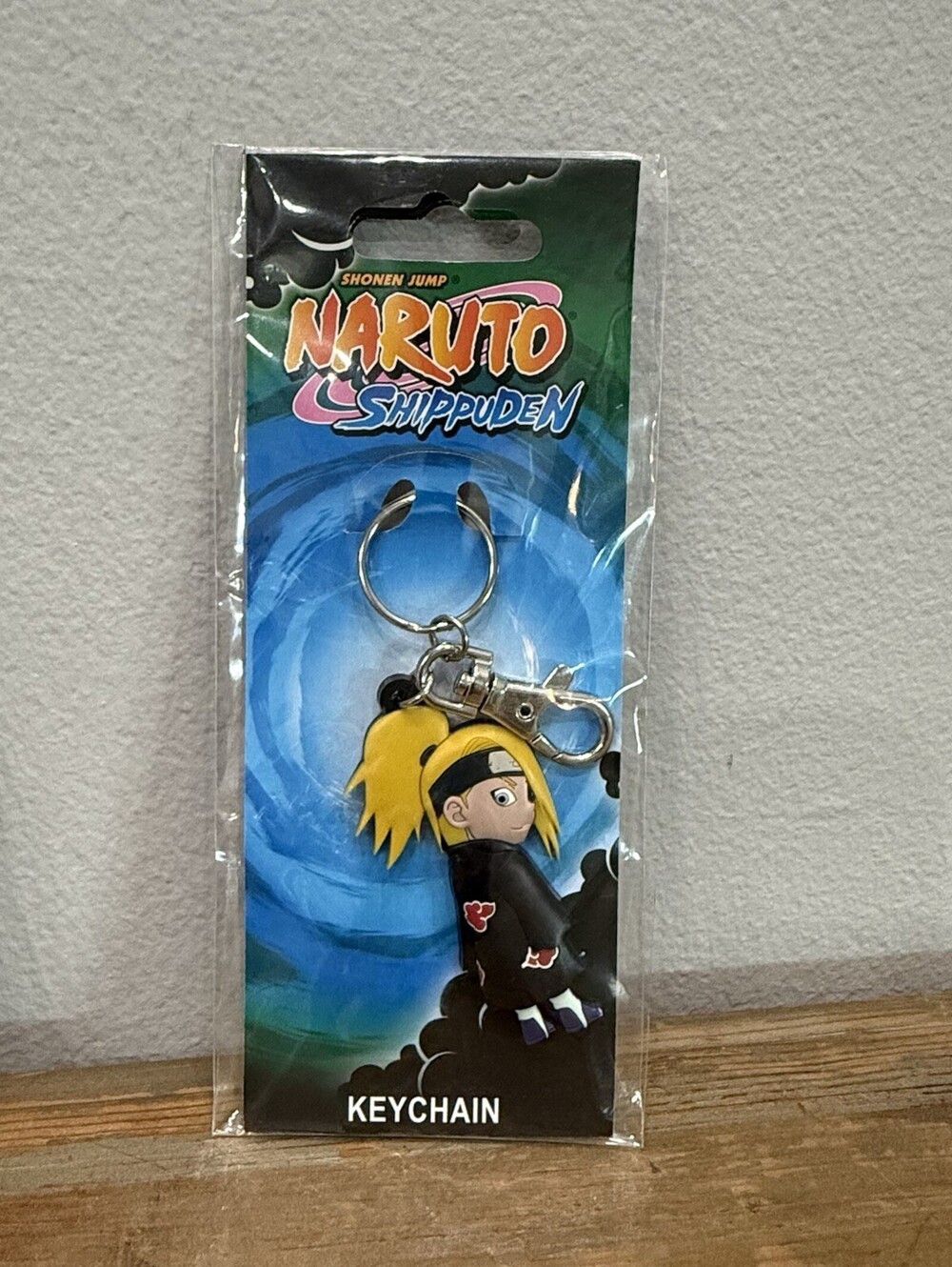 NEW Naruto Shippuden Chibi Deidara PVC Keychain GE Animation Shonen Jump Sealed